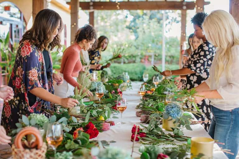 Wine & Design: Thanksgiving Centerpiece Workshop