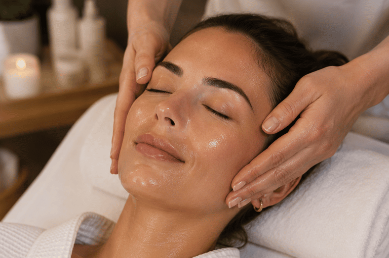50-Minute Oxygen Facial + 50-Minute Wave Massage