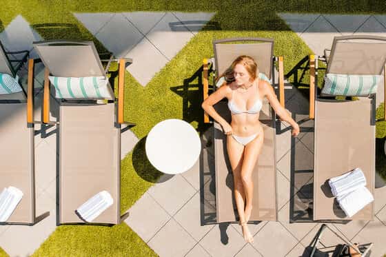 Aura Rooftop Pool at JW Marriott Charlotte