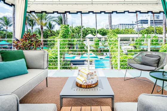 Solei Beach Club at Kimpton Surfcomber Hotel