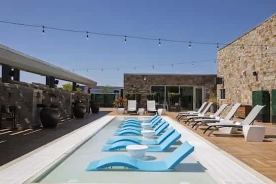 Rooftop Spa at Archer Hotel Napa