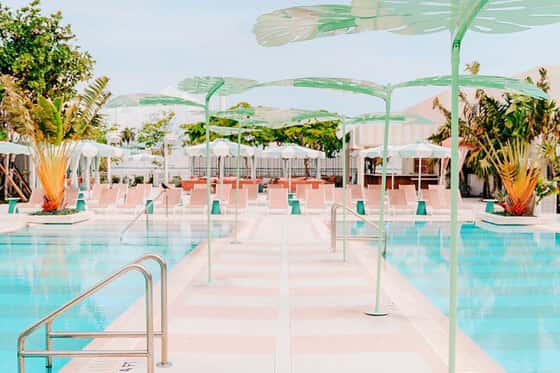Strawberry Moon Pool at The Goodtime Hotel