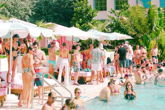 Strawberry Moon Pool at The Goodtime Hotel
