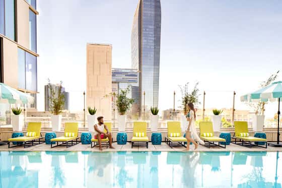 The Swim Club at Hotel Indigo Los Angeles Downtown