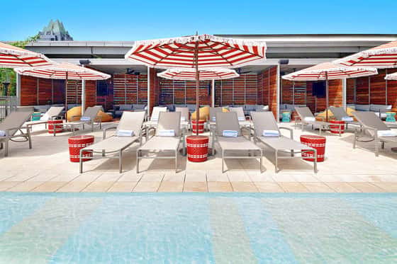 The Pool at Austin Marriott Downtown