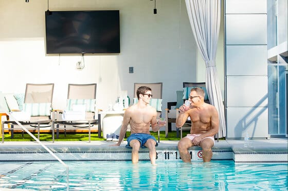 Aura Rooftop Pool at JW Marriott Charlotte