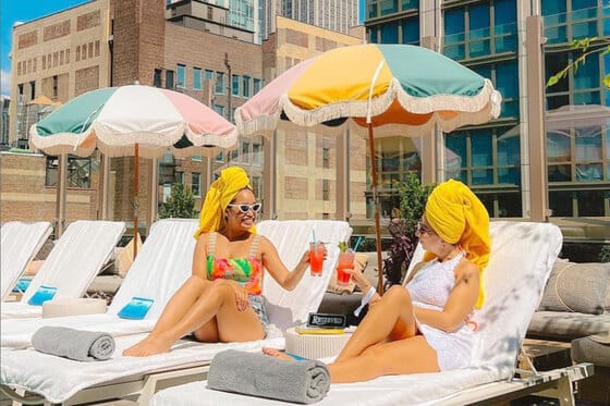 Penthouse Pool Deck at Royalton Park Avenue