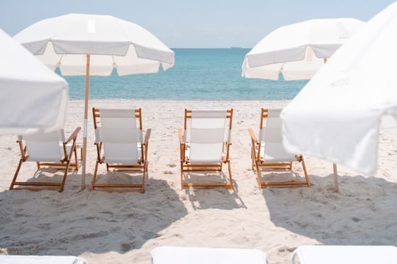 Beach Experience at 1 Hotel South Beach