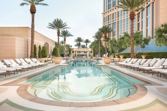 The Palazzo Pool Deck at The Venetian Resort