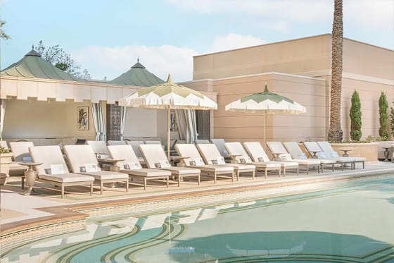 The Palazzo Pool Deck at The Venetian Resort