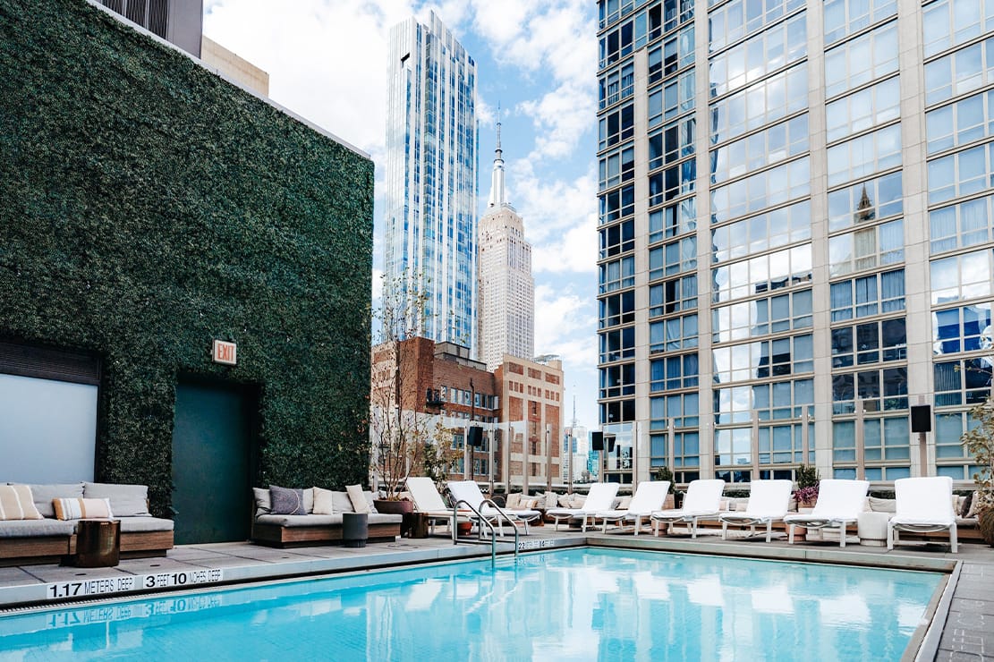 Penthouse Pool Deck at Royalton Park Avenue