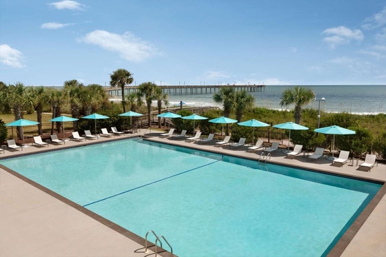 Springmaid Beach at Doubletree by Hilton Myrtle Beach: Pool & Spa Day ...